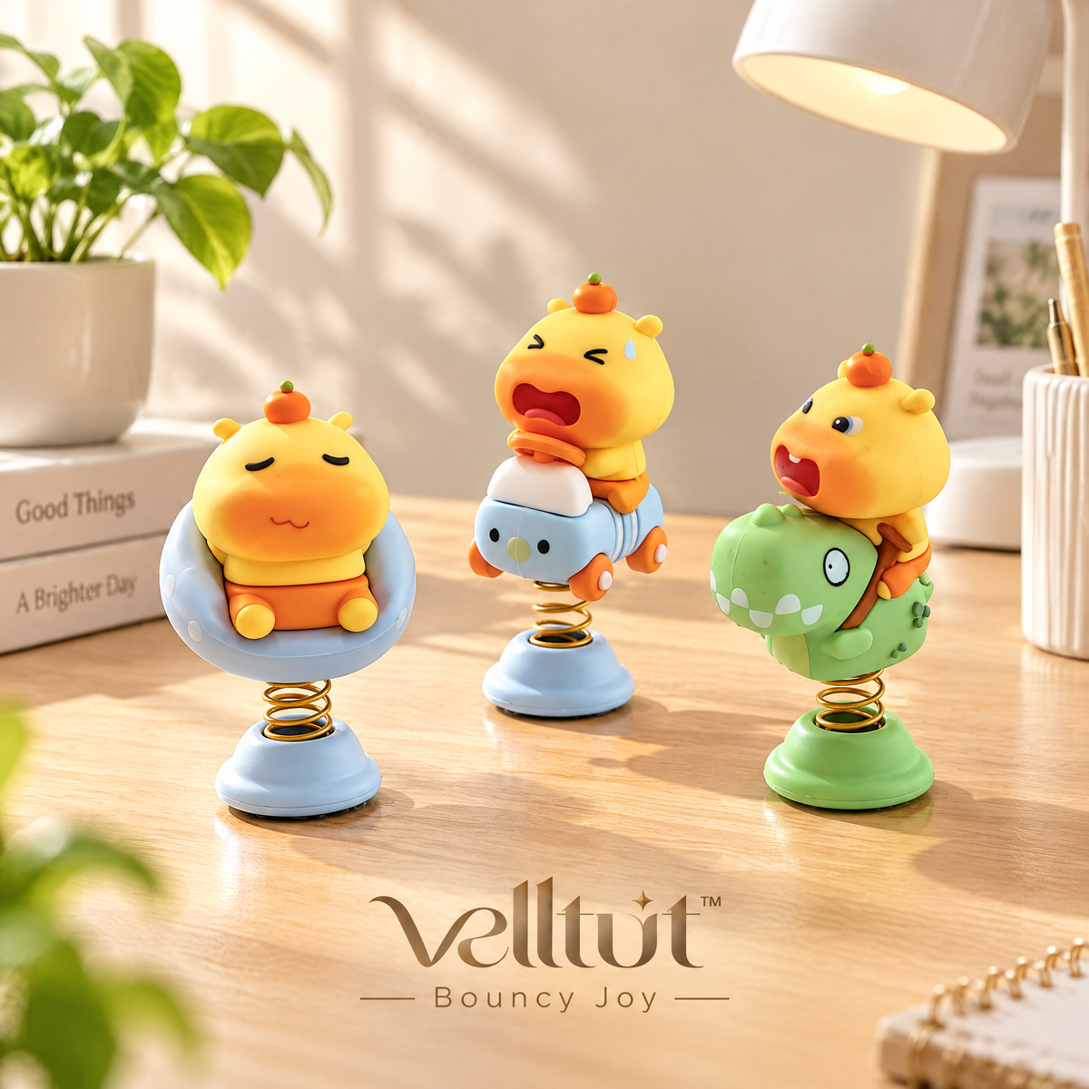 velltut™ Bobblehead Capybara Spring Toy