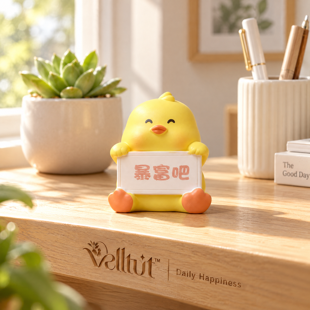 velltut™ Motivational Animal Message Sign Miniatures